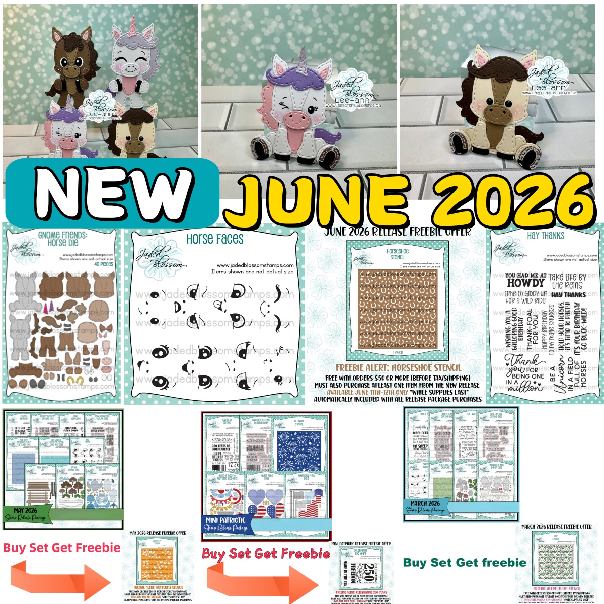 Model Kit Horse - June 2026 Gnome Metal Cutting Dies