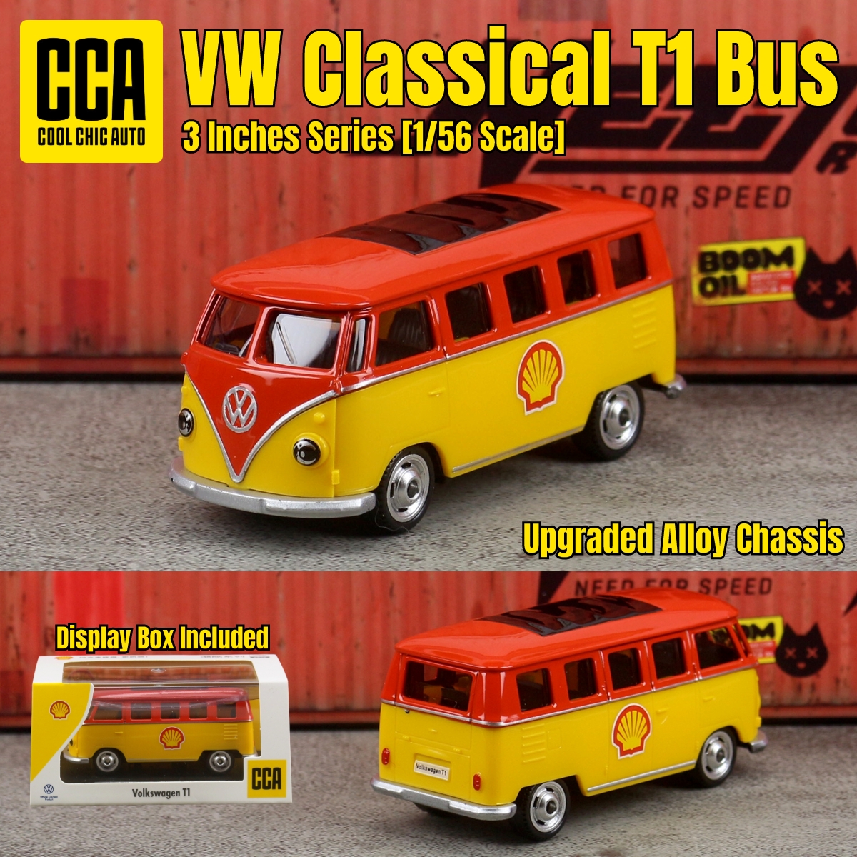 Model Kit Volkswagen - CCA 1/56 Volkswagen Classical T1 Bus