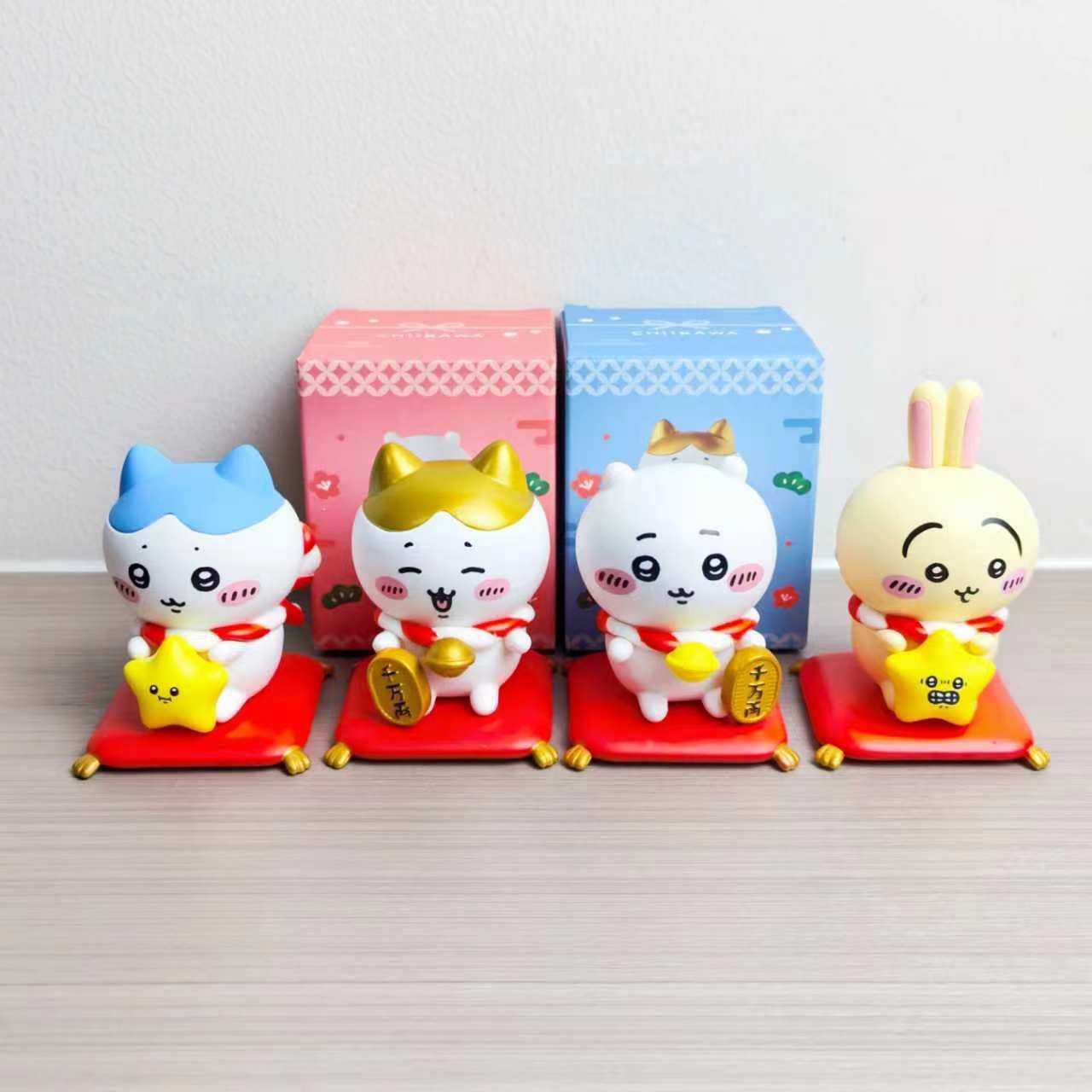 Model Kit Bandai - Kawaii CKW Lucky Cat Figurine Set