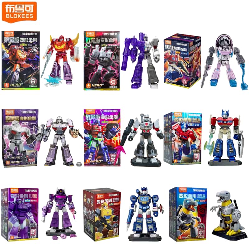 Model Kit Optimus Prime - Blokees Transformers Star Edition1-10 Building Blocks