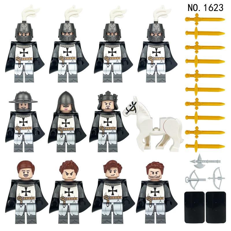 Medieval soldier knight Rome a - đánh giá và giá Model Kit Horse