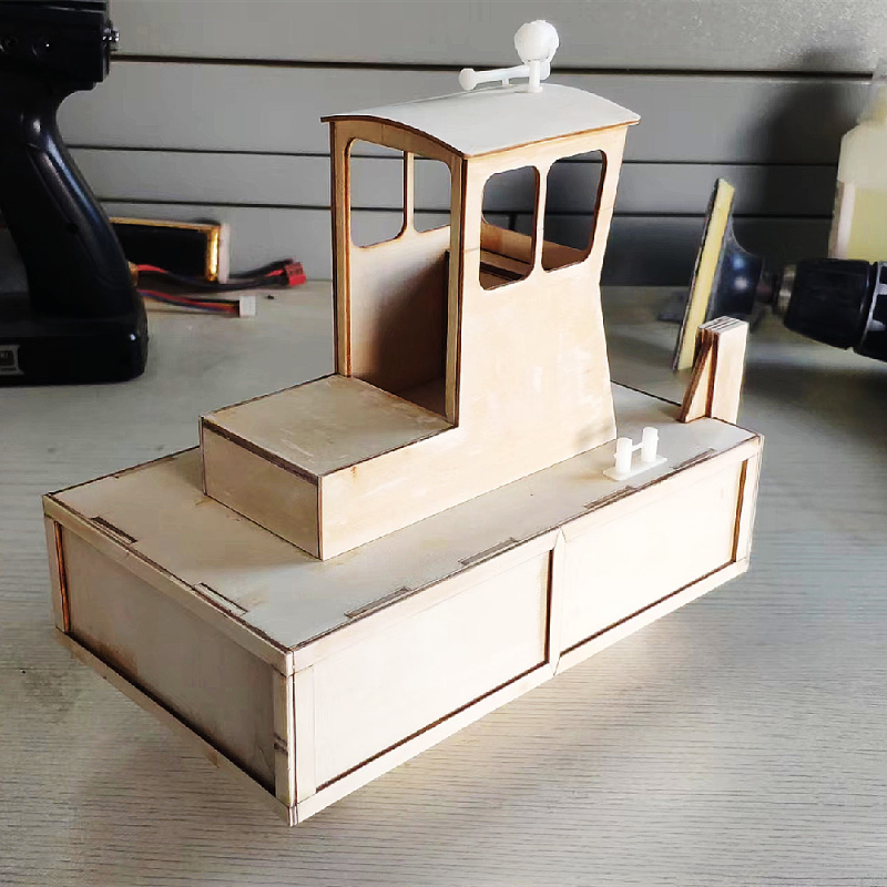 Wooden Box Rescue Boat Model R - đánh giá và giá Model Kit U Boat