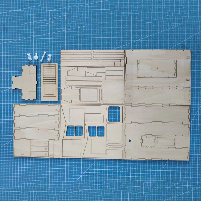 Wooden Box Rescue Boat Model R - đánh giá và giá Model Kit U Boat