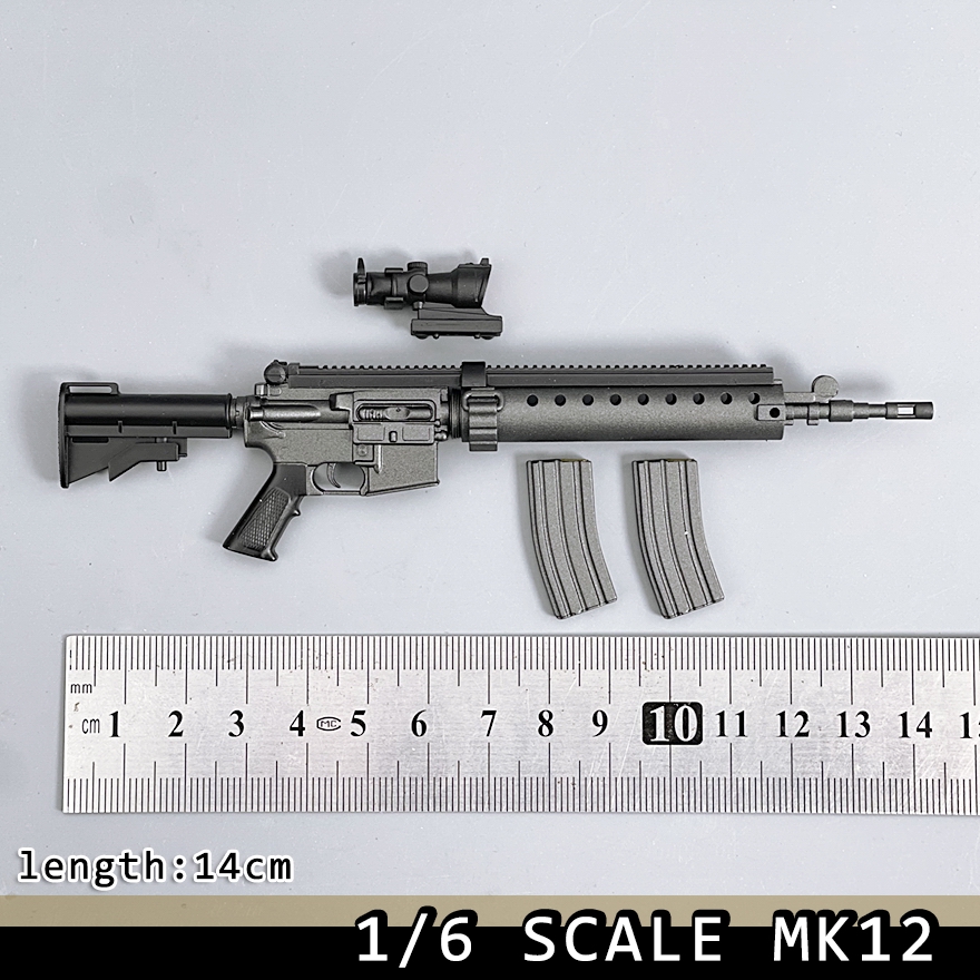 1/6 Scale MK12 SPR Sniper Rifl - đánh giá và giá Model Kit Action Figure