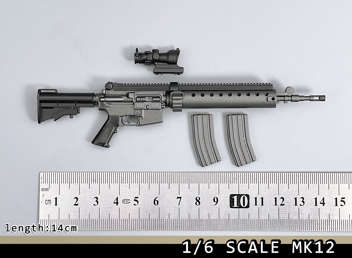 1/6 Scale MK12 SPR Sniper Rifl - đánh giá và giá Model Kit Action Figure