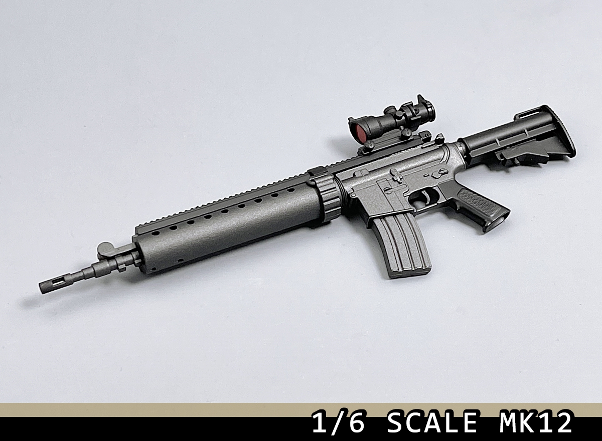 1/6 Scale MK12 SPR Sniper Rifl - đánh giá và giá Model Kit Action Figure