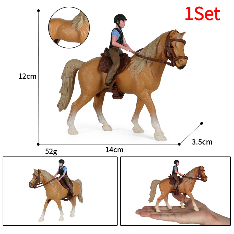 1Set Simulation Animals Horse  - đánh giá và giá Model Kit Horse