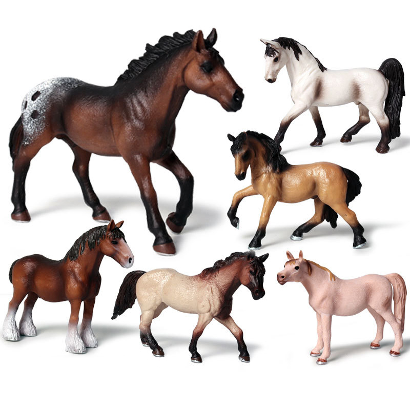 1Set Simulation Animals Horse  - đánh giá và giá Model Kit Horse