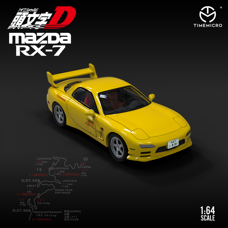 TM 1/64 AE86 Dream Mazda RX7   - đánh giá và giá Model Kit Initial D