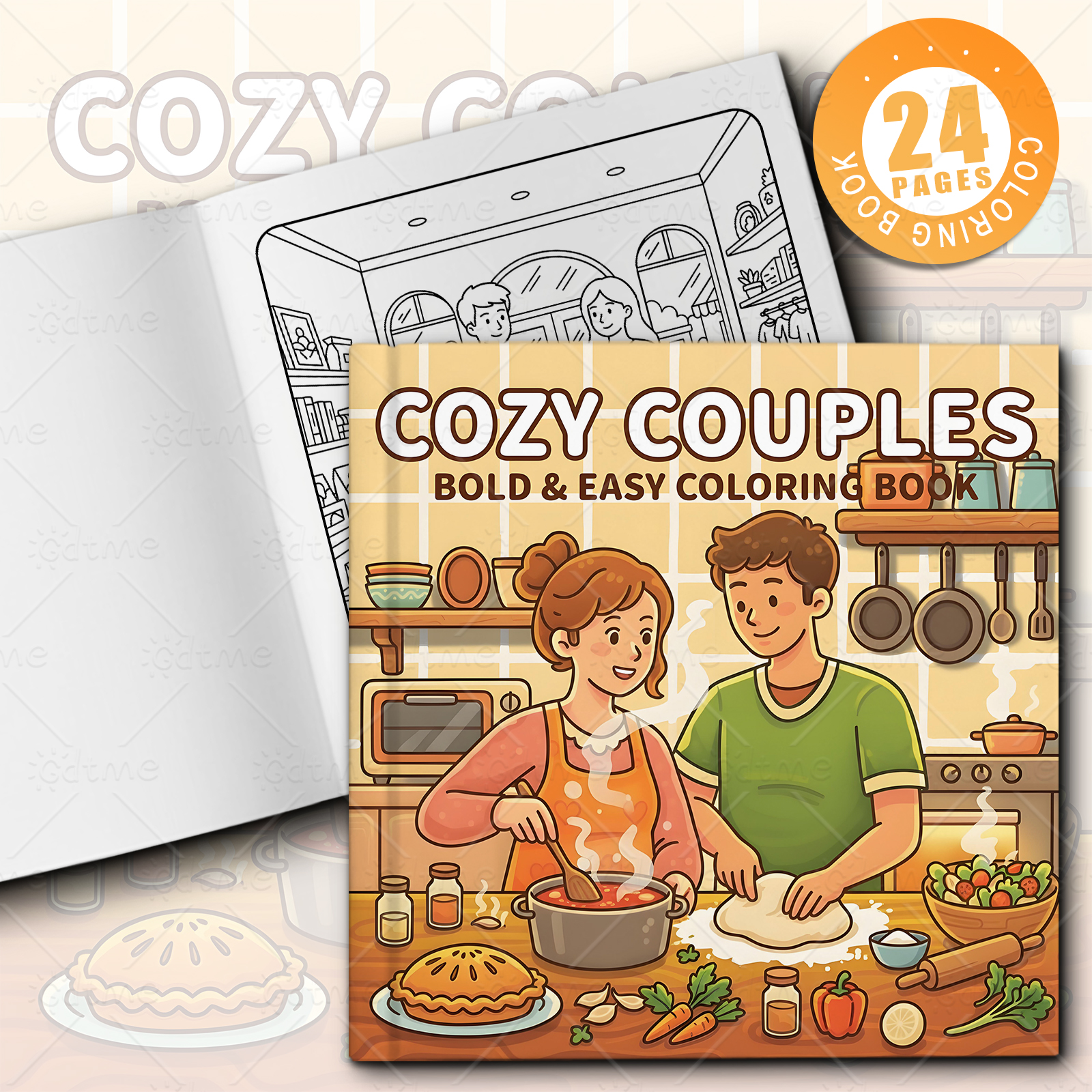 COZY COUPLES Bold-easy Pattern - đánh giá và giá Model Kit Quick
