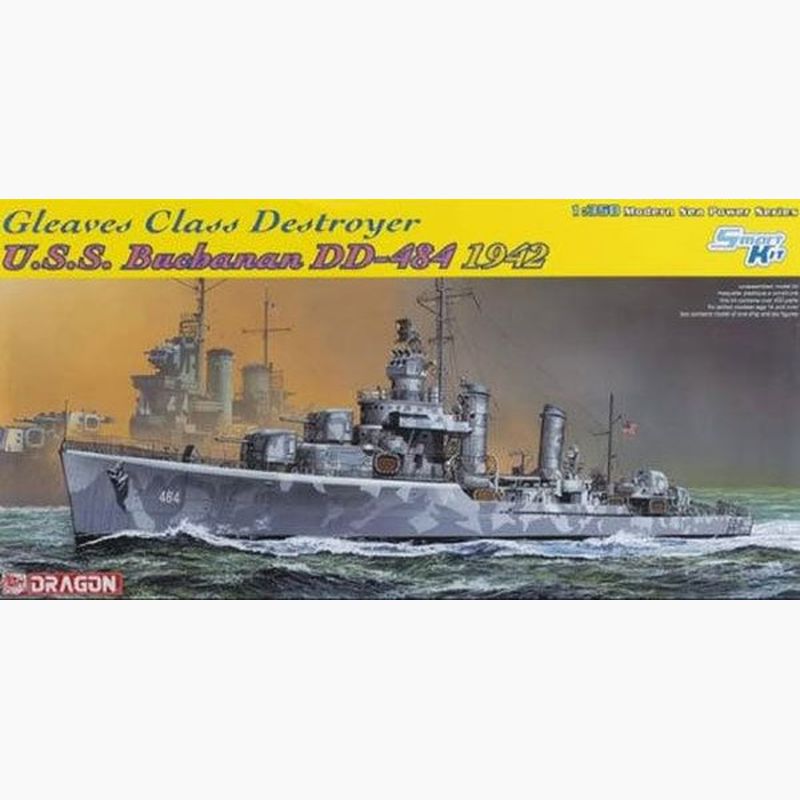 DRAGON 1021 1/350 U.S.S. Bucha - đánh giá và giá Model Kit U Boat