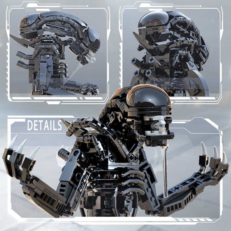 Xenomorph Facehugger Action Fi - đánh giá và giá Model Kit Ultron