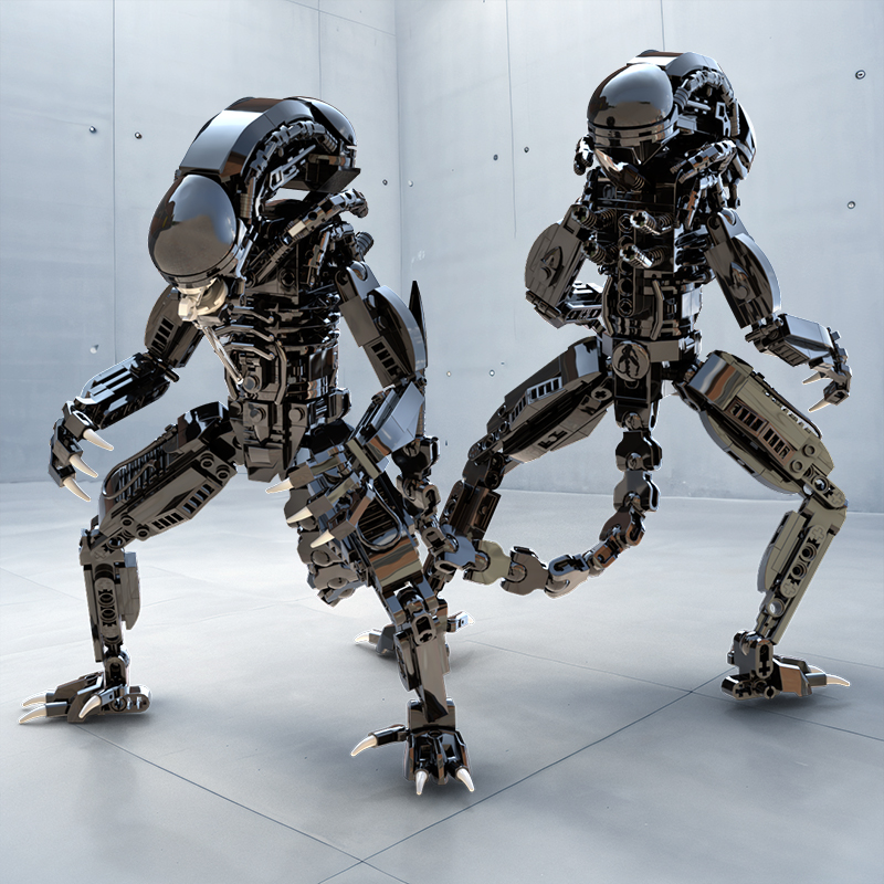 Xenomorph Facehugger Action Fi - đánh giá và giá Model Kit Ultron