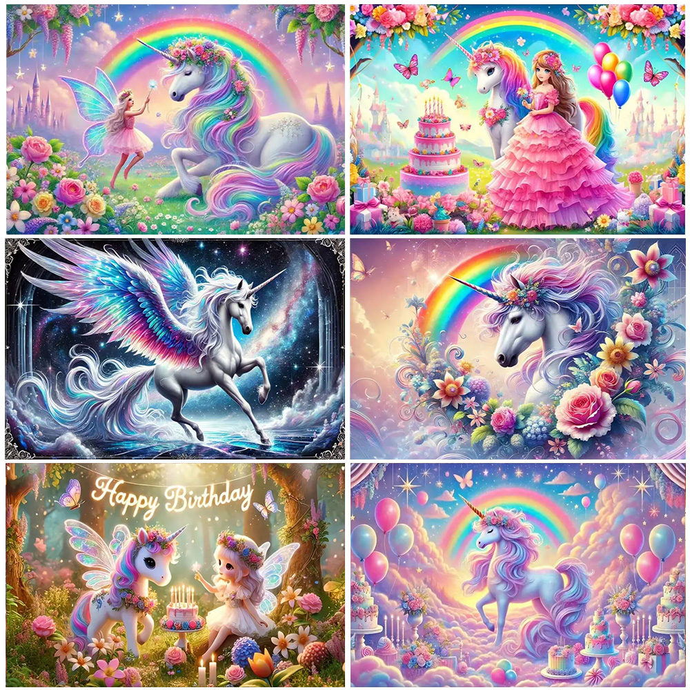 Pink 3D Magical Unicorn and Fa - đánh giá và giá Model Kit Horse