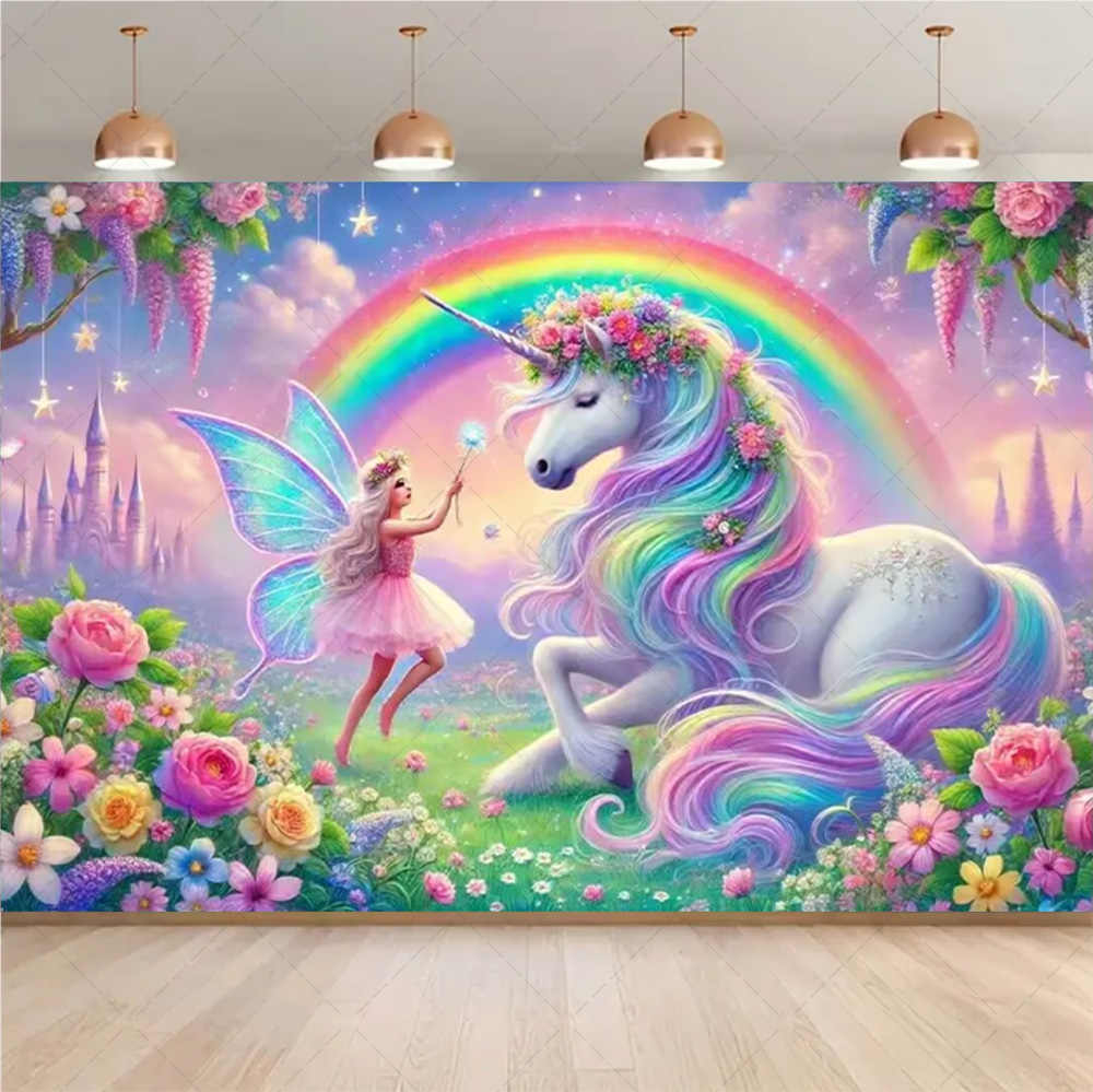 Pink 3D Magical Unicorn and Fa - đánh giá và giá Model Kit Horse