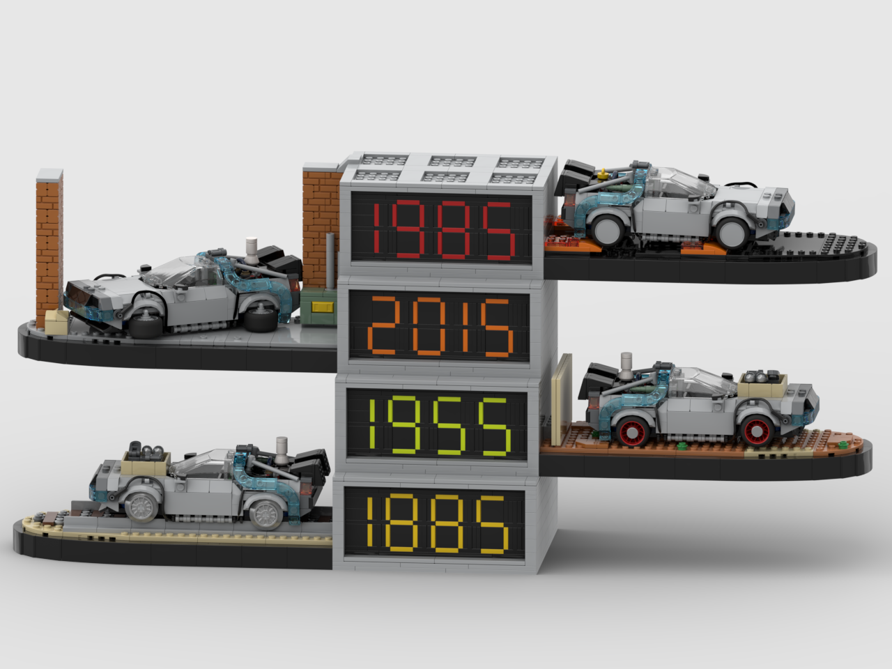 Moc Delorean Back To The Futur - đánh giá và giá Model Kit Kyogre