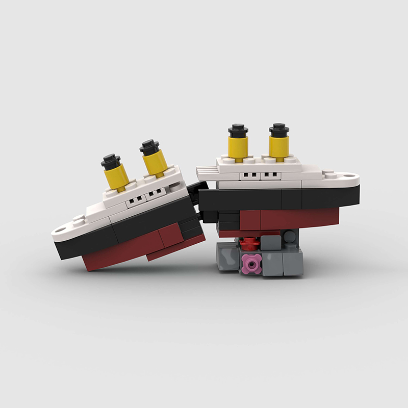 Mini RMS Titanic Sank Ship Mod - đánh giá và giá Model Kit U Boat