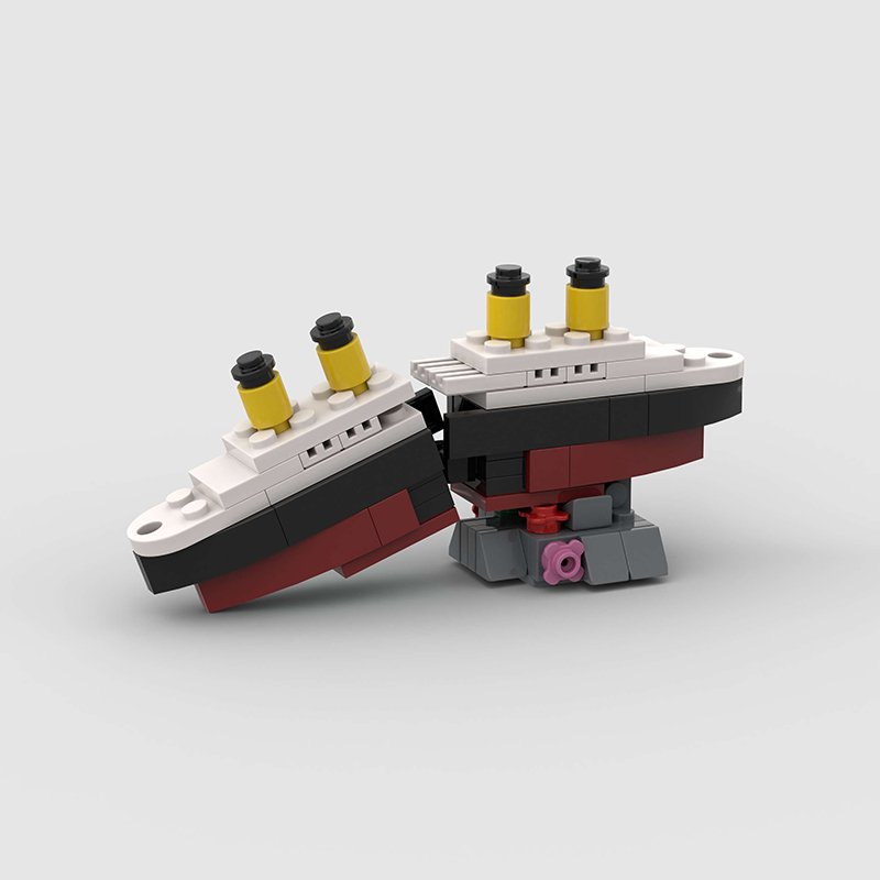 Mini RMS Titanic Sank Ship Mod - đánh giá và giá Model Kit U Boat