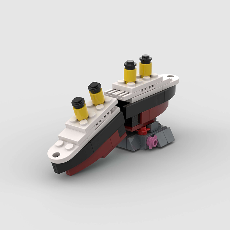 Mini RMS Titanic Sank Ship Mod - đánh giá và giá Model Kit U Boat