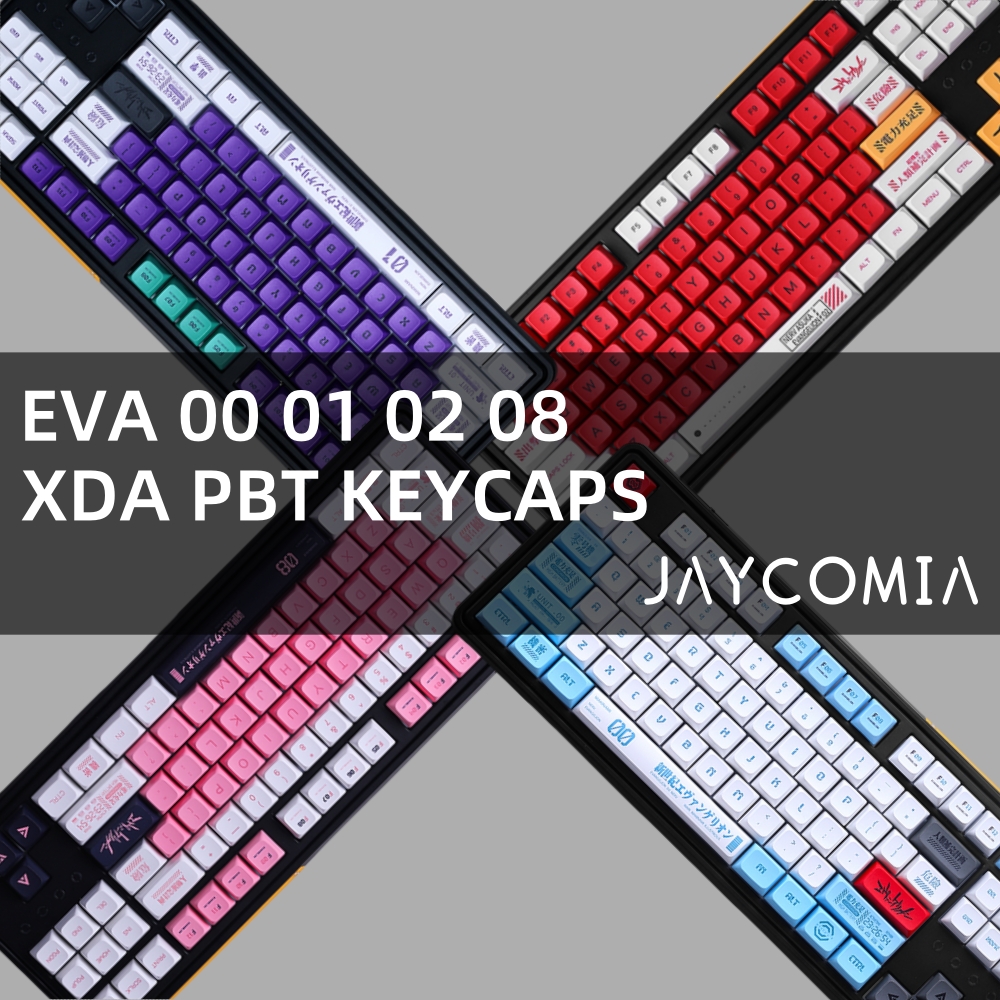 EVA 00 01 02 08 Keycaps XDA PB - đánh giá và giá Model Kit Eva 02