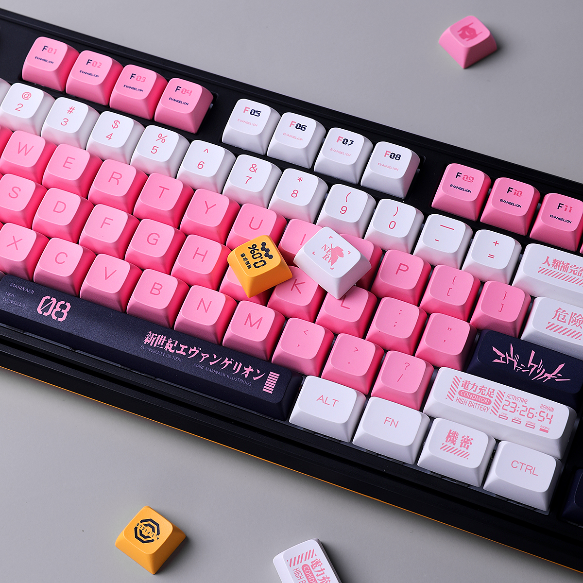 EVA 00 01 02 08 Keycaps XDA PB - đánh giá và giá Model Kit Eva 02