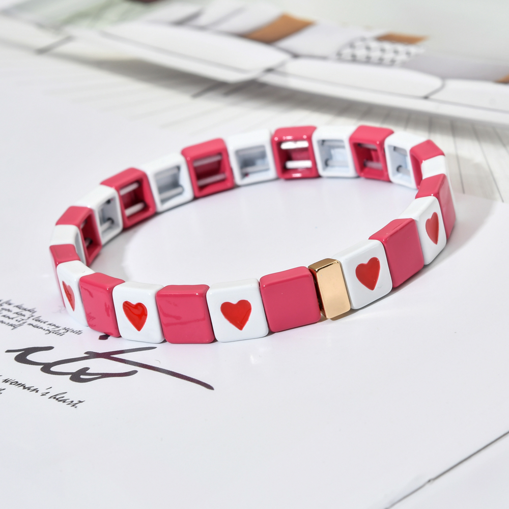 Boho Love Heart Pink Letter Br - đánh giá và giá Model Kit Quick
