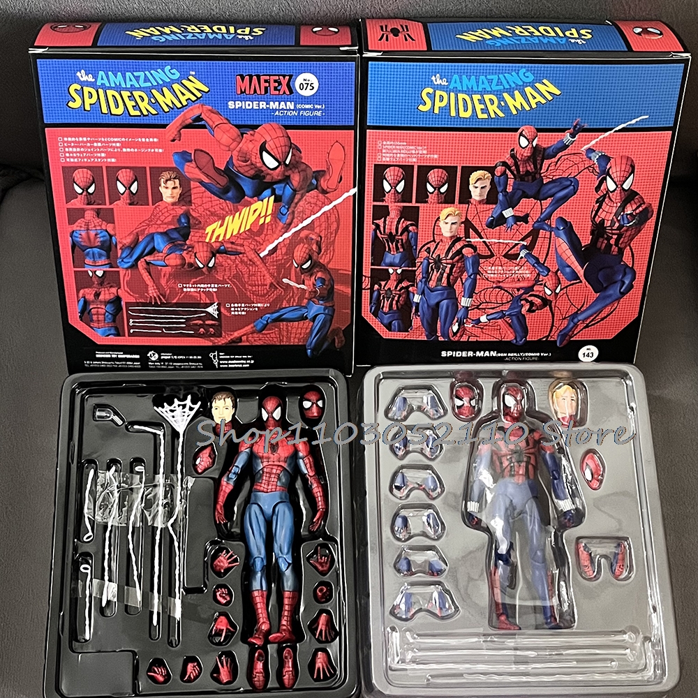 Mafex 075 Avengers Spiderman A - đánh giá và giá Model Kit Eva 02