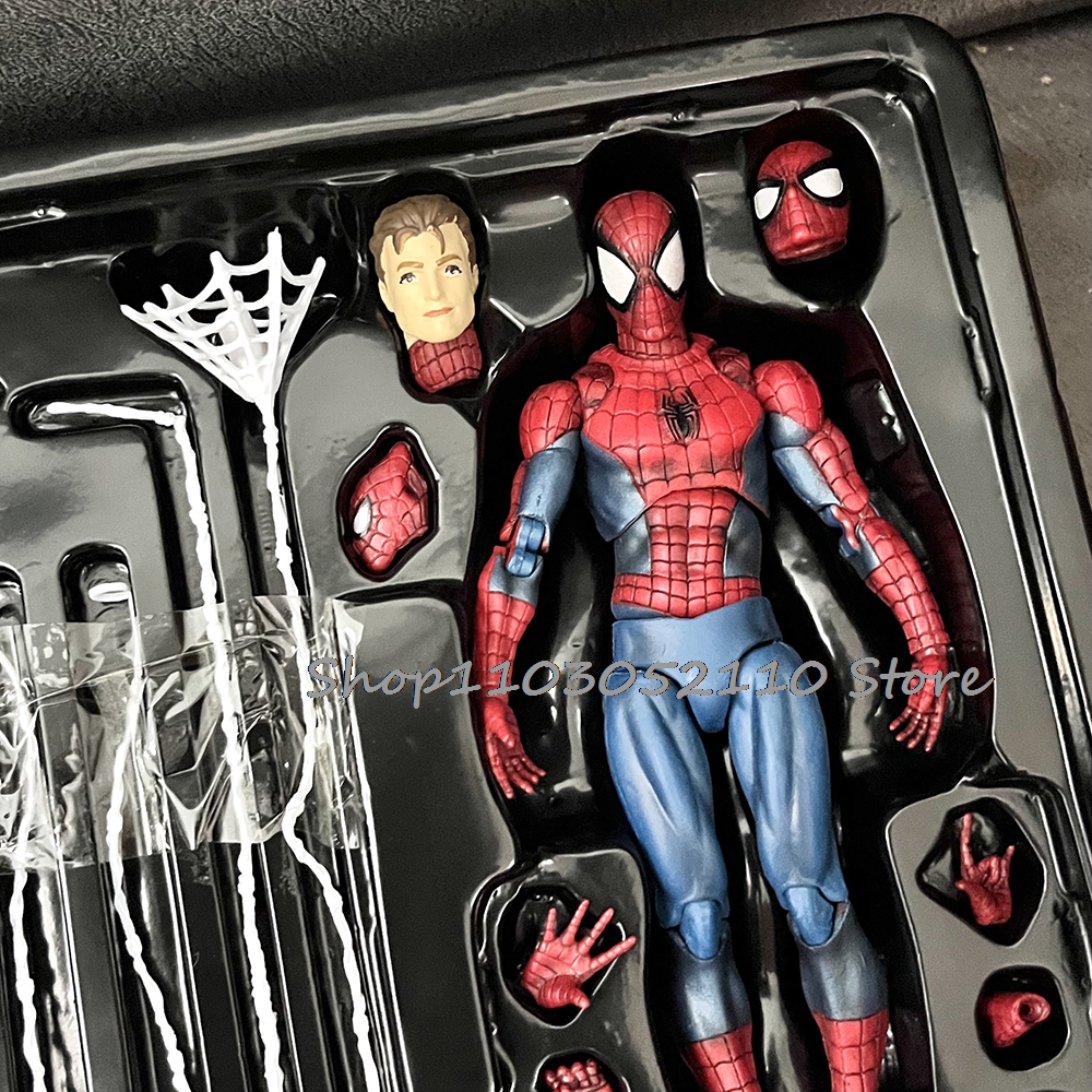 Mafex 075 Avengers Spiderman A - đánh giá và giá Model Kit Eva 02