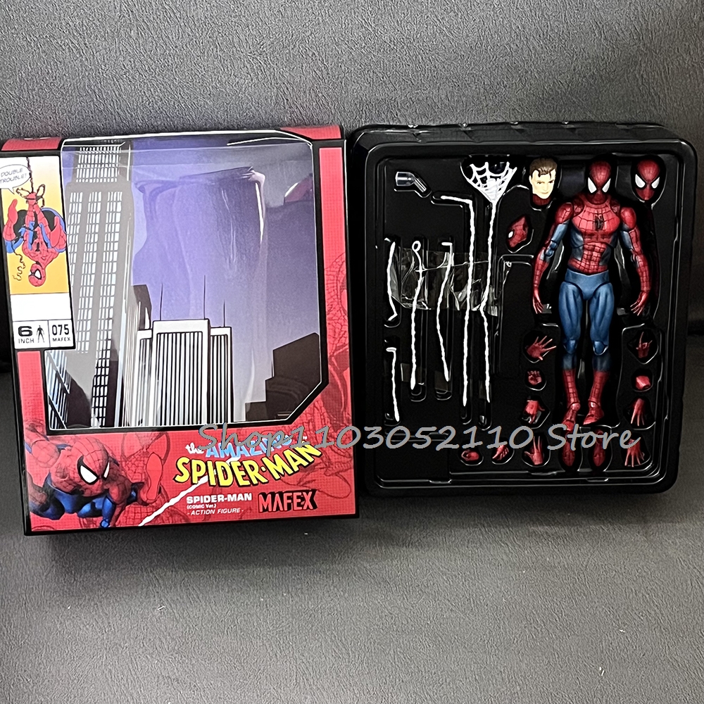 Mafex 075 Avengers Spiderman A - đánh giá và giá Model Kit Eva 02