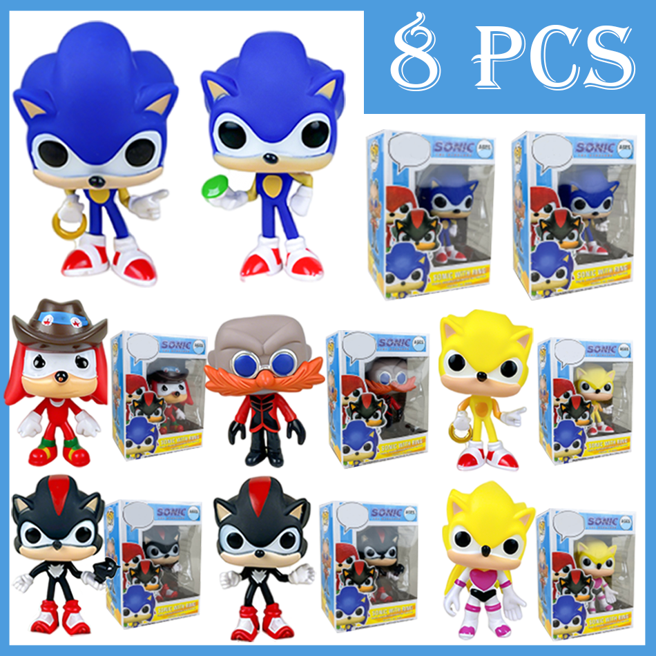 Anime Sonic Figures Set Dr. Eg - đánh giá và giá Model Kit Sonic