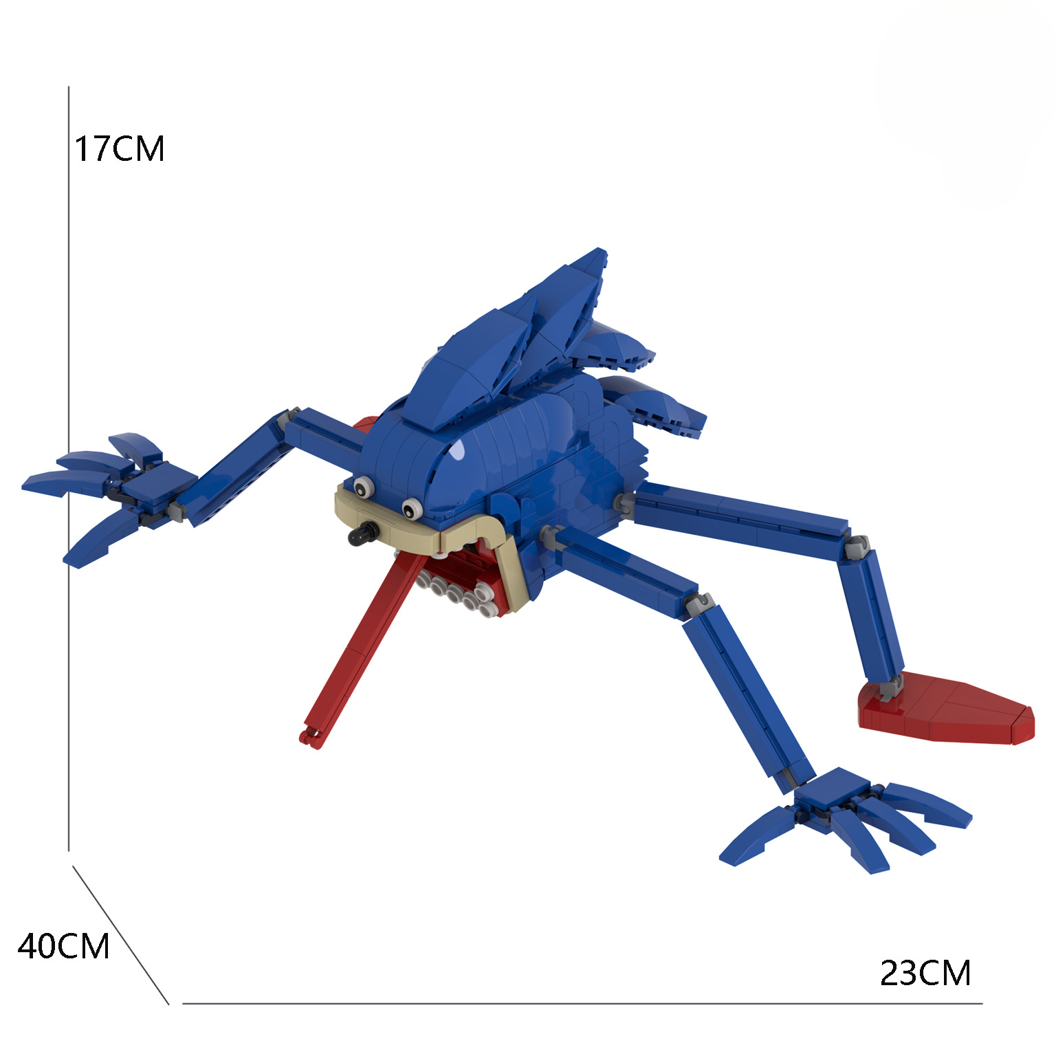 Mutant Blue Miles Tails Prower - đánh giá và giá Model Kit Sonic