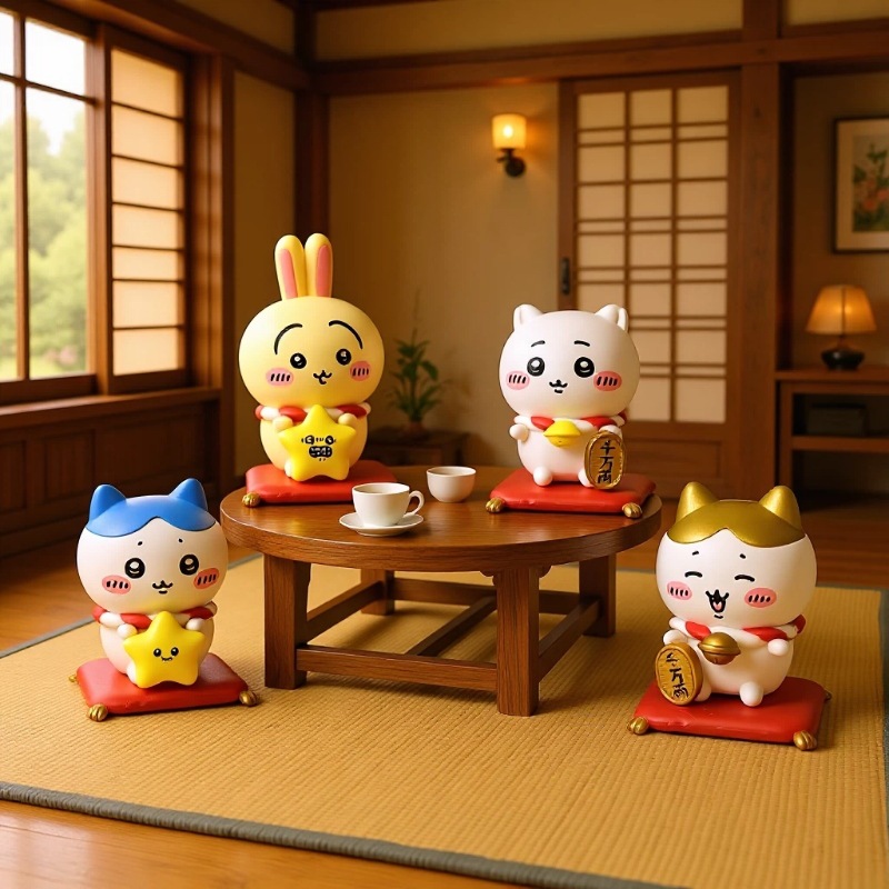 Kawaii CKW Lucky Cat Figurine  - đánh giá và giá Model Kit Bandai