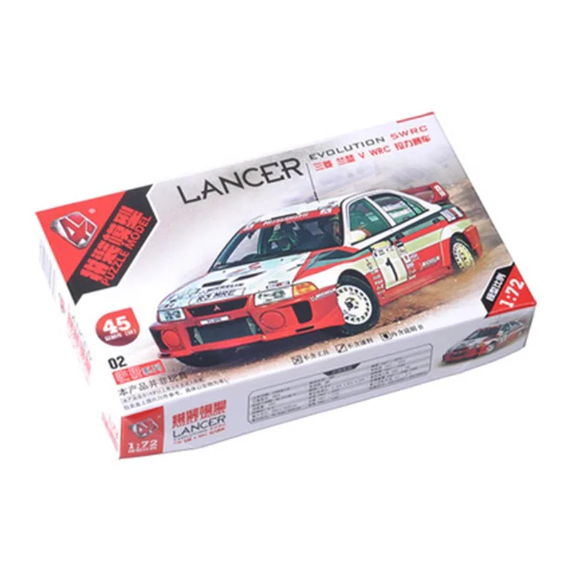 4D Assembled 1/72 Classic WRC  - đánh giá và giá Model Kit Aoshima