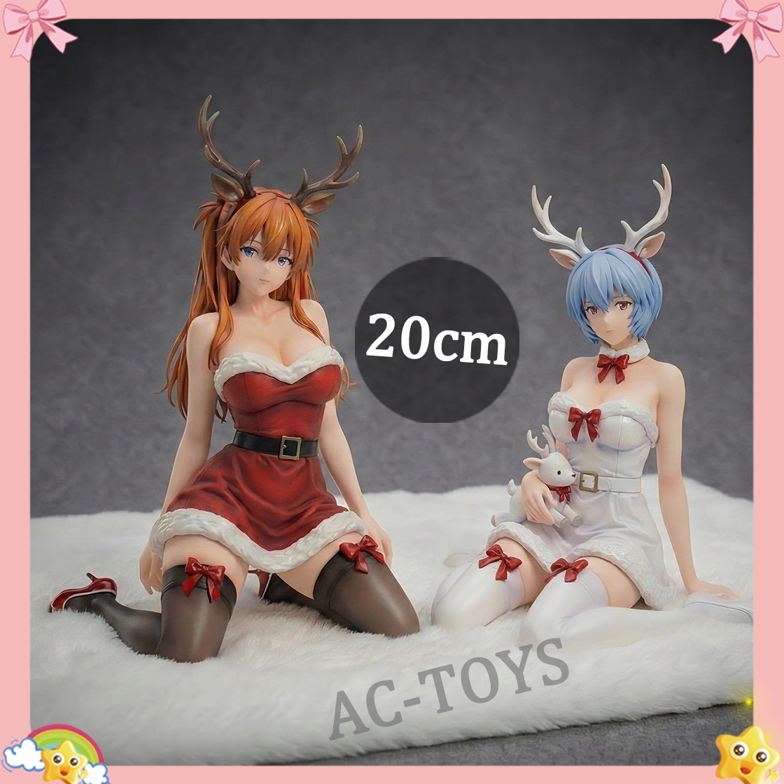 Asuka Langley Rei Ayanami Neon - đánh giá và giá Model Kit Aoshima