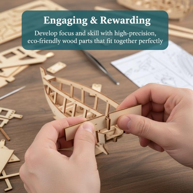 Wooden Ship Model Kit - DIY Sa - đánh giá và giá Model Kit U Boat