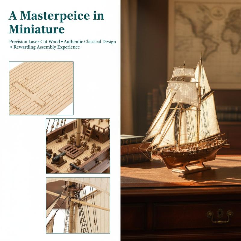 Wooden Ship Model Kit - DIY Sa - đánh giá và giá Model Kit U Boat