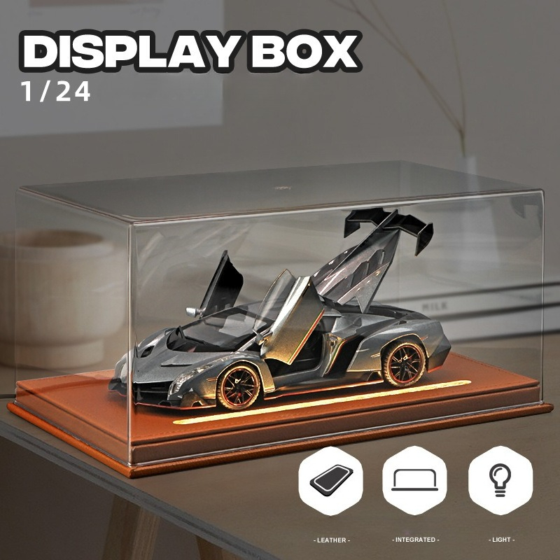 Acrylic Display Box with Light - đánh giá và giá Model Kit Display