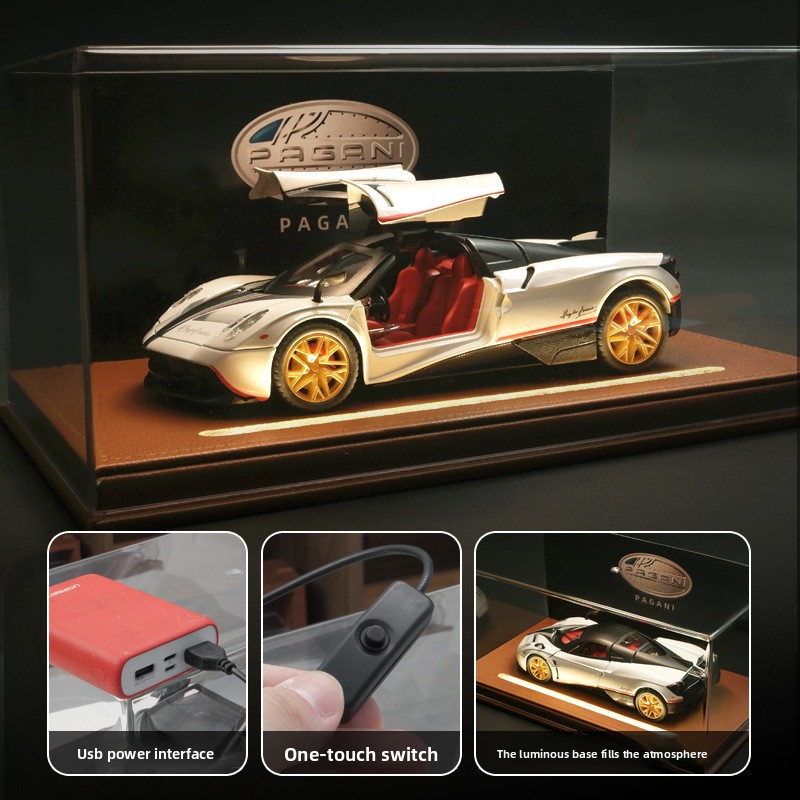 Acrylic Display Box with Light - đánh giá và giá Model Kit Display