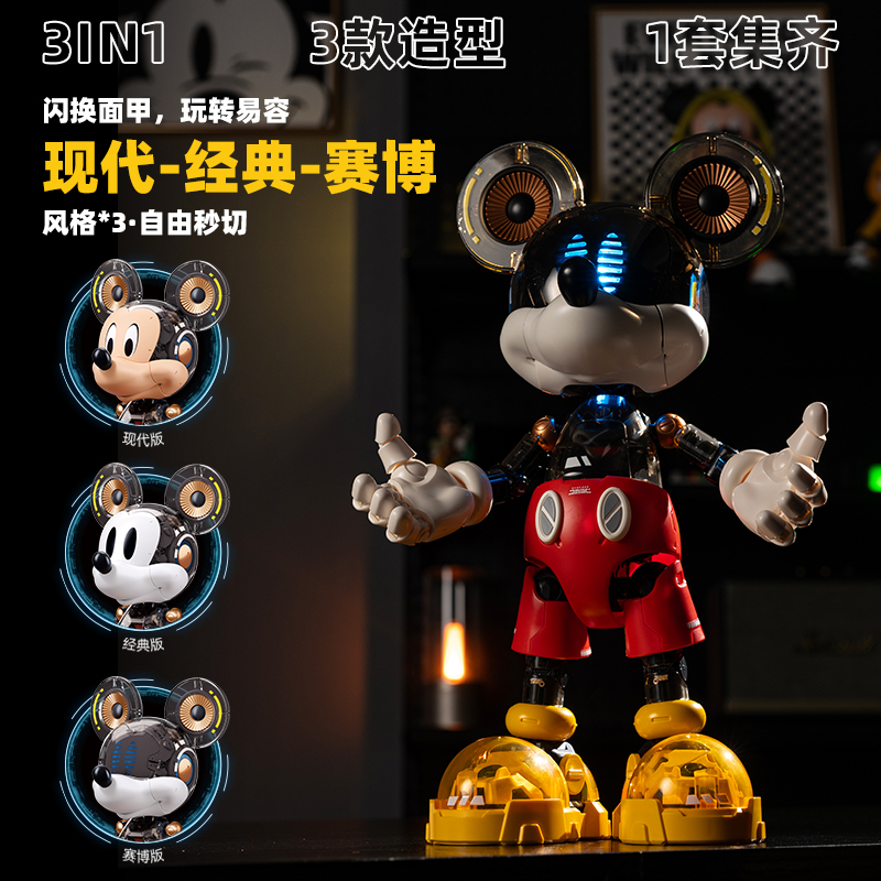 Anime Character Cyber Mickey D - đánh giá và giá Model Kit Action Figure