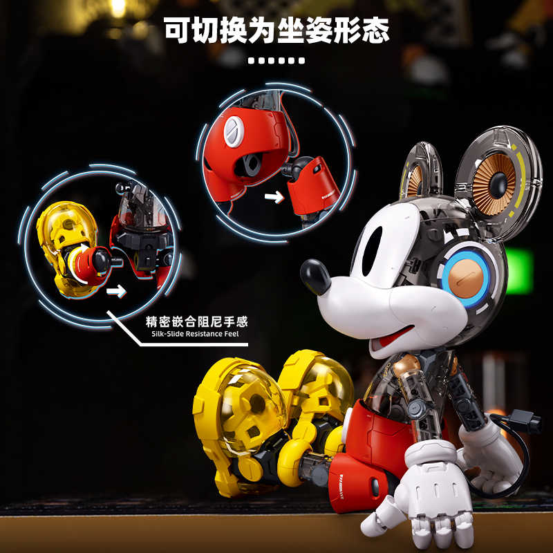 Anime Character Cyber Mickey D - đánh giá và giá Model Kit Action Figure