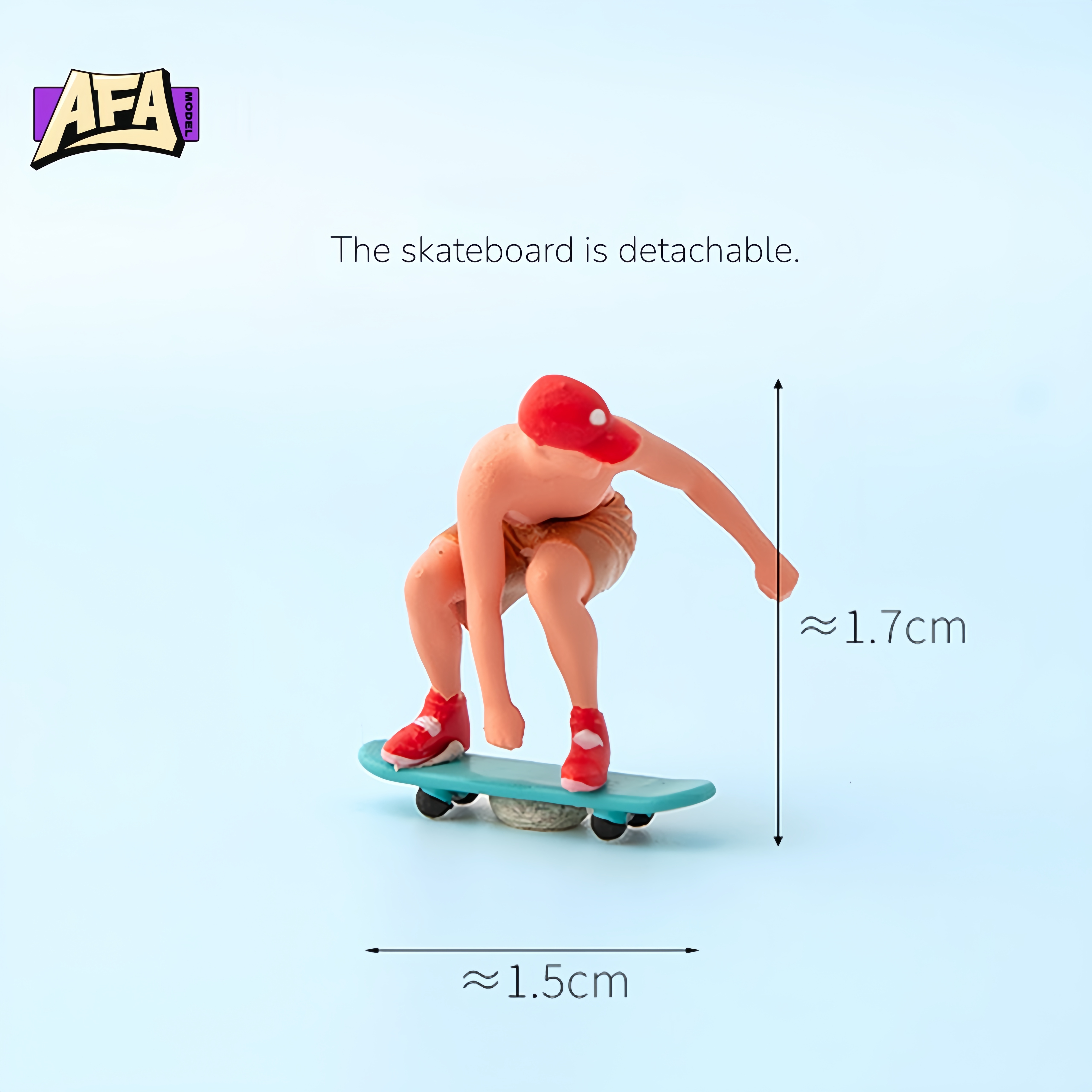 1 64 resin diorama skate Minia - đánh giá và giá Model Kit Display