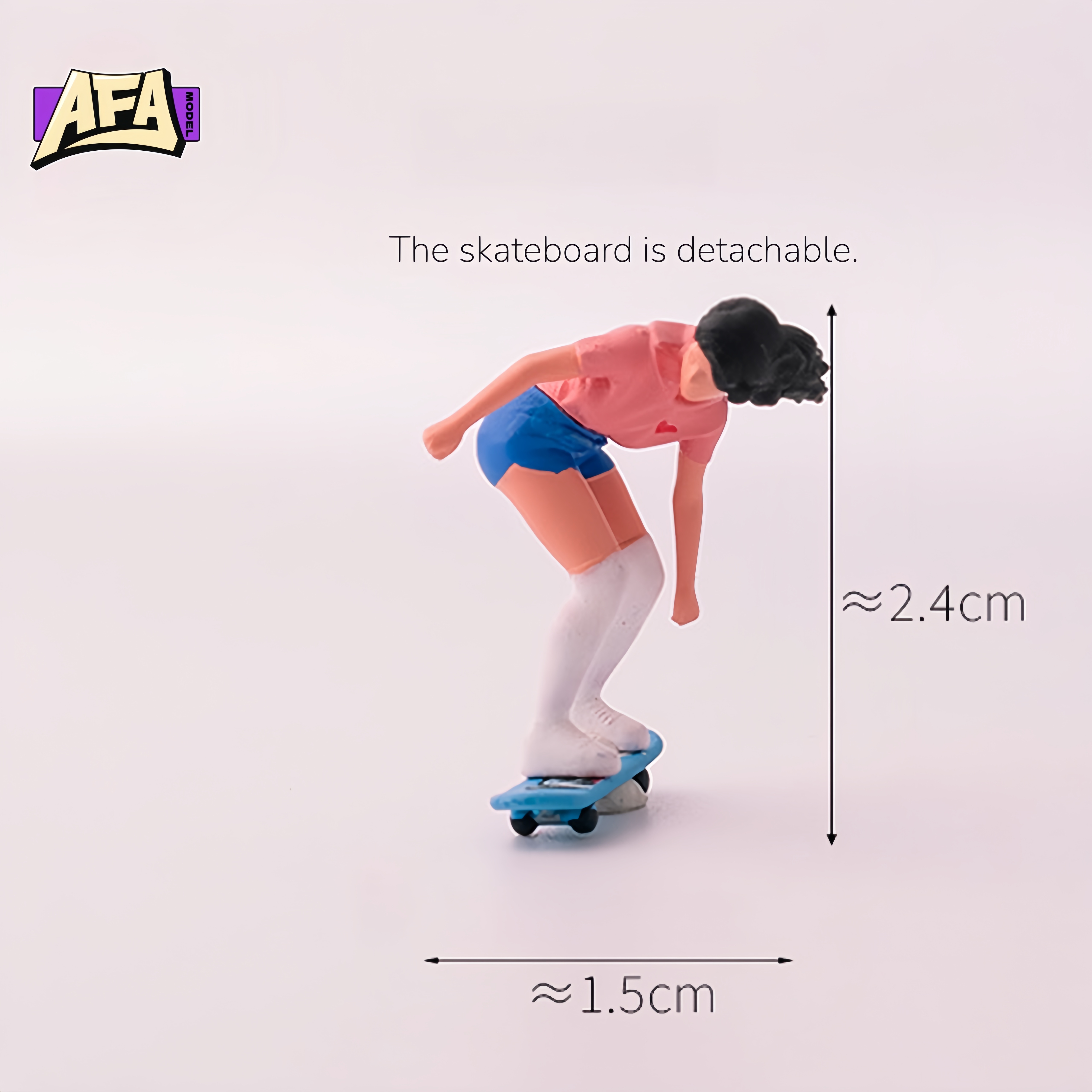 1 64 resin diorama skate Minia - đánh giá và giá Model Kit Display