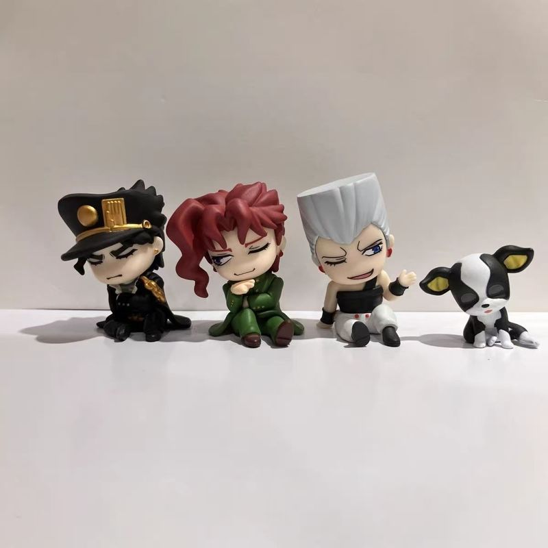 4pcs/Set Jojo Stardust Crusade - đánh giá và giá Model Kit Jojo