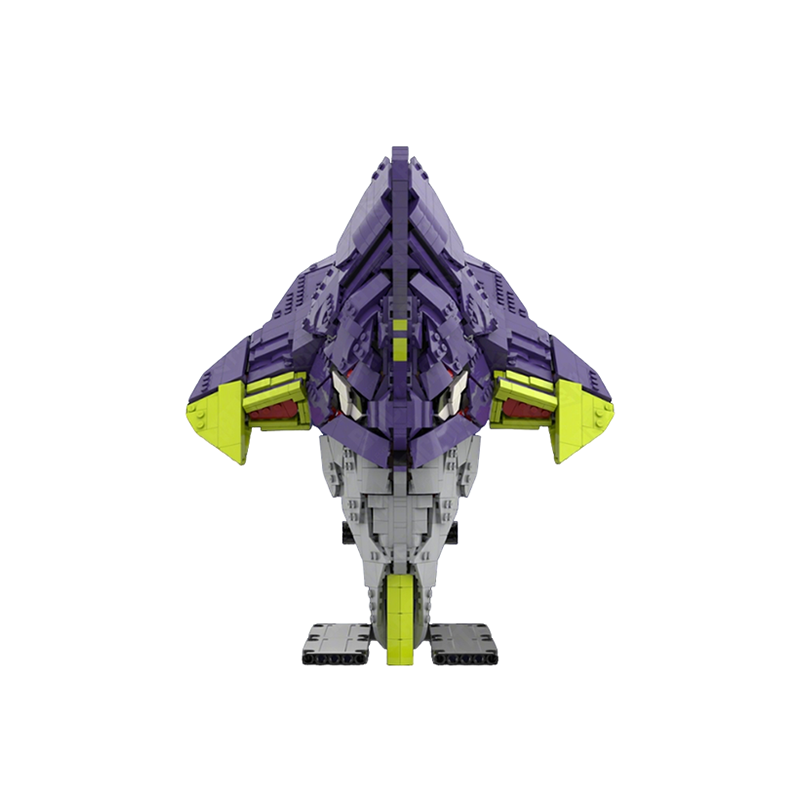 1671pcs MOC Eva 01 Head Evange - đánh giá và giá Model Kit Eva 02