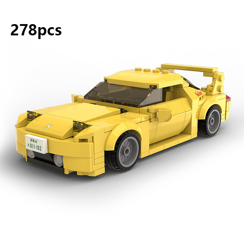 Cada Initial D Racing Car Bric - đánh giá và giá Model Kit Initial D