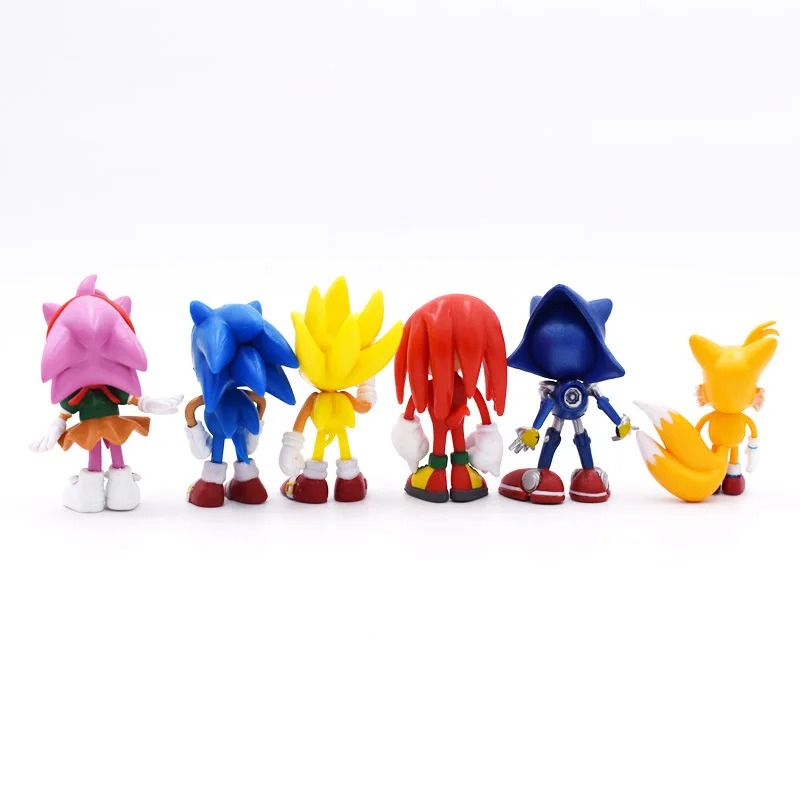 6Pcs/Set Sonic The Hedgehog Ac - đánh giá và giá Model Kit Sonic