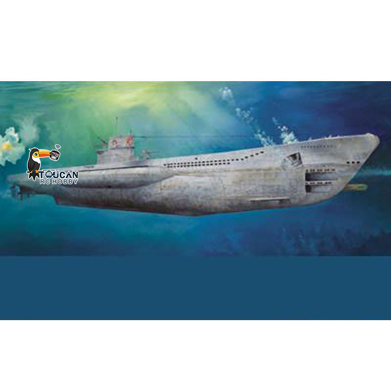 Trumpeter 06801 1/48 VIIC U-55 - đánh giá và giá Model Kit U Boat