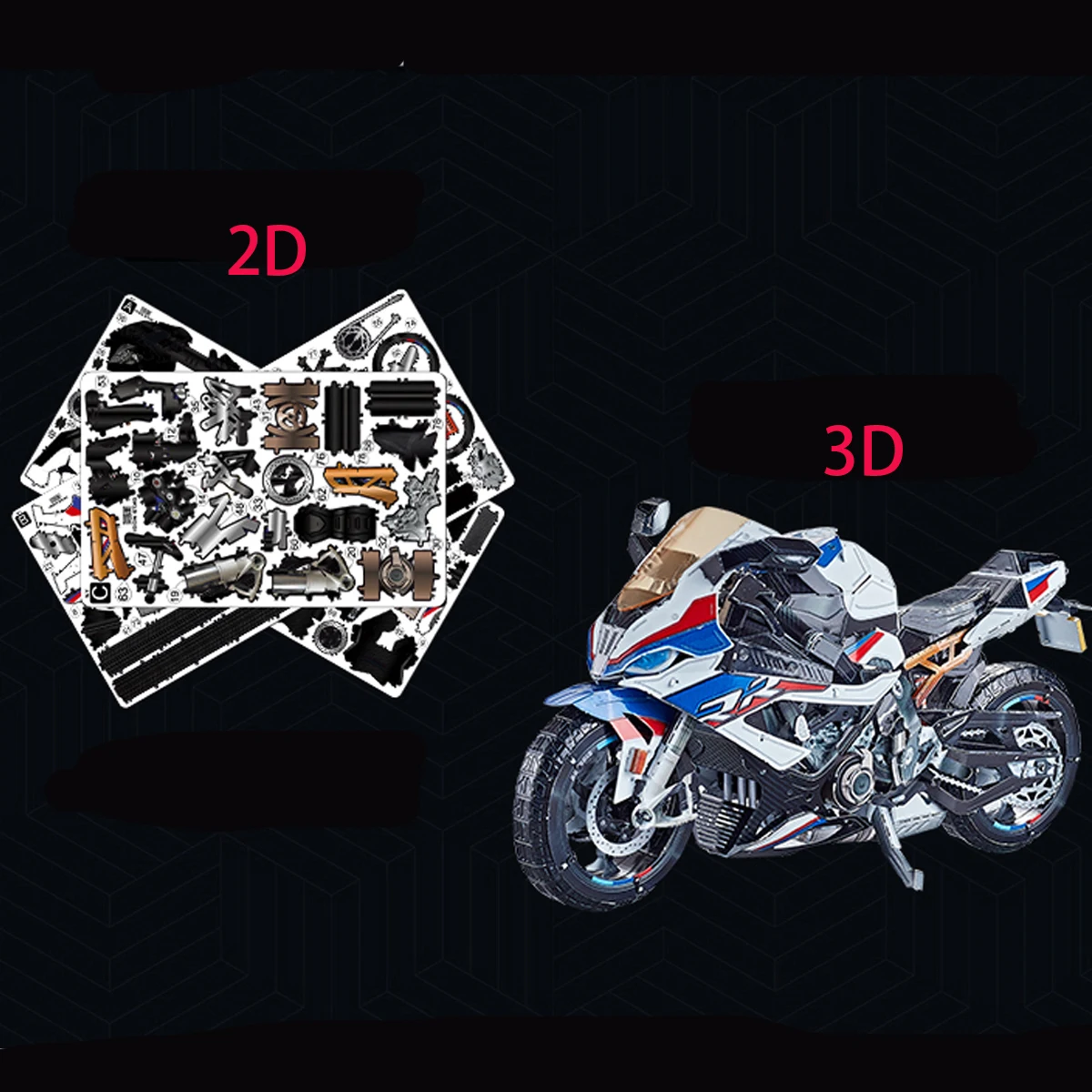 3D Metal Puzzle model kits DIY - đánh giá và giá Model Kit Kyogre