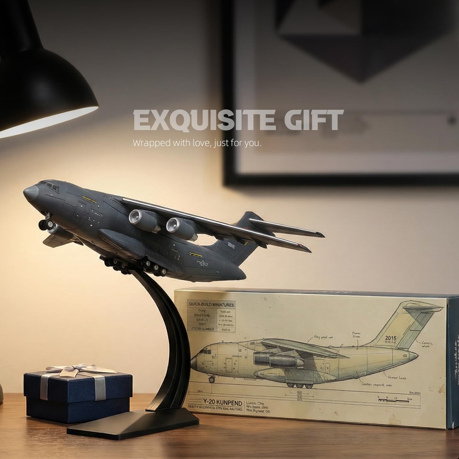 1:100 Scale Y-20 Transport Air - đánh giá và giá Model Kit Quick