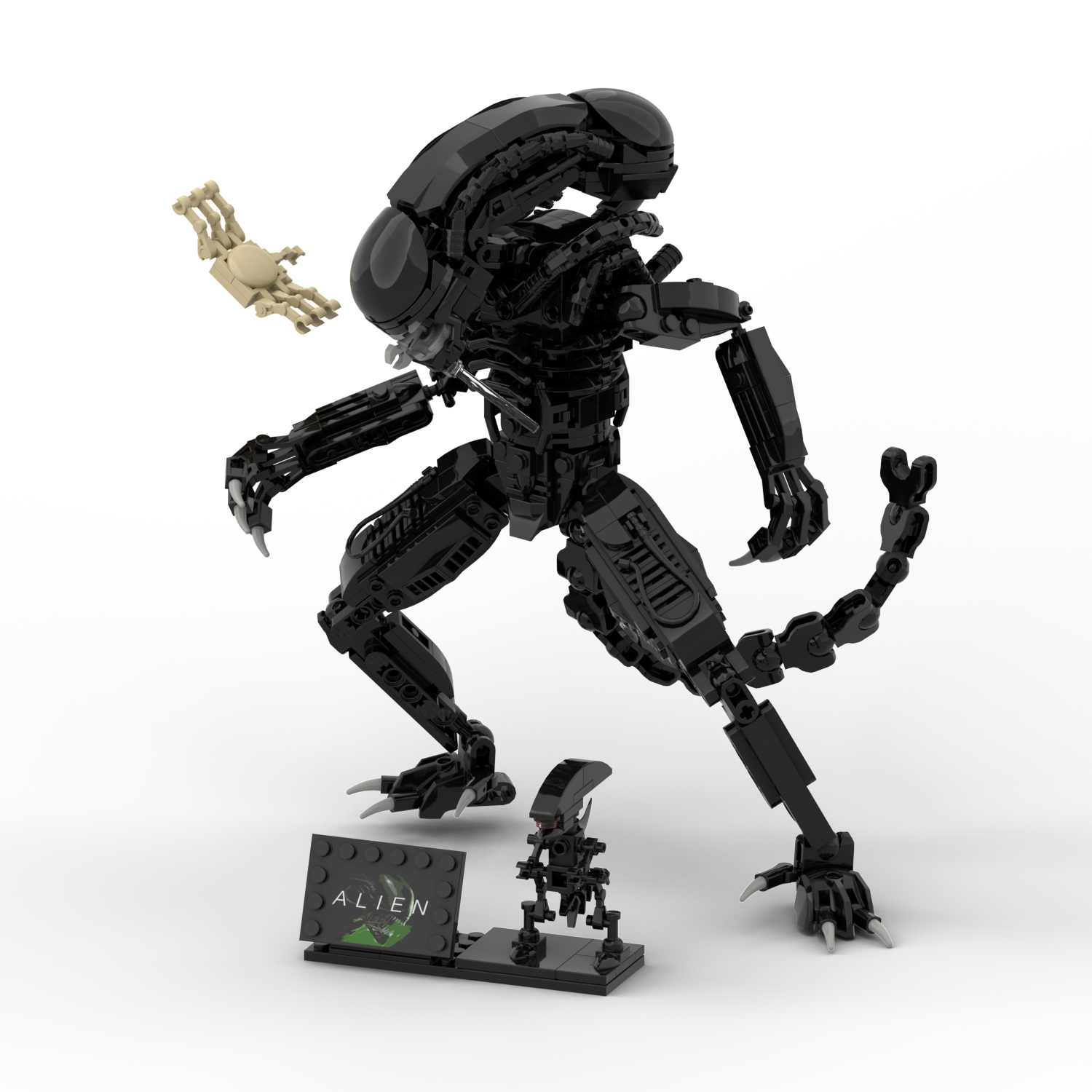 New MOC  Aliens Drooling Monst - đánh giá và giá Model Kit Ultron